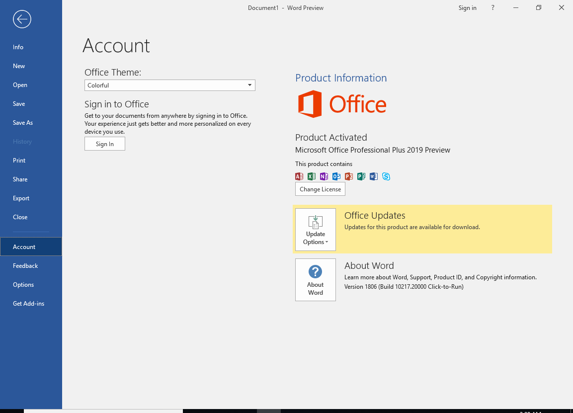 microsoft office for mac trial version